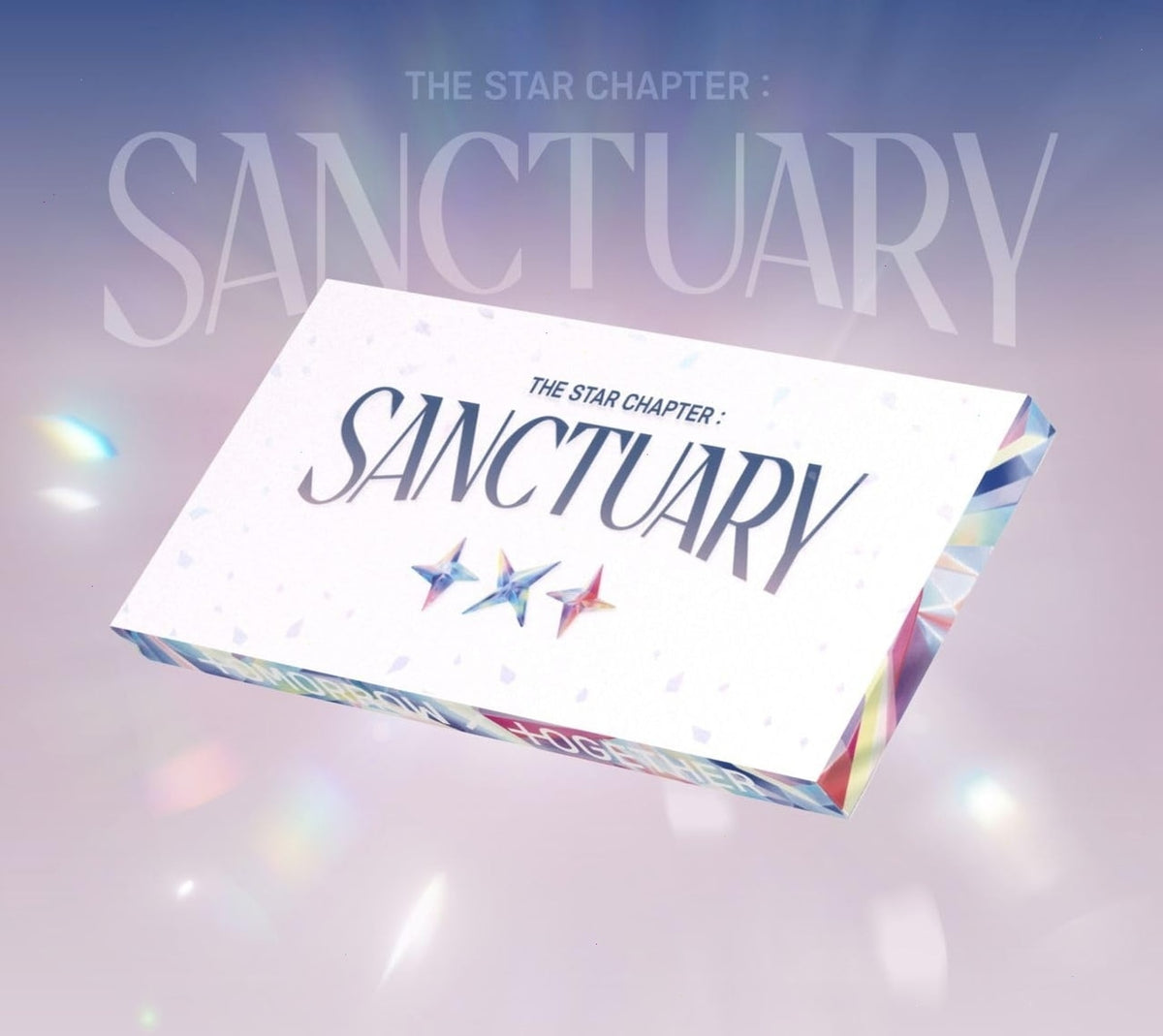 TOMORROW X TOGETHER - The Star Chapter: SANCTUARY (ANGEL Ver.) - (Booklet, Sticker, Poster, Postcard, Lyric Book) - [CD]