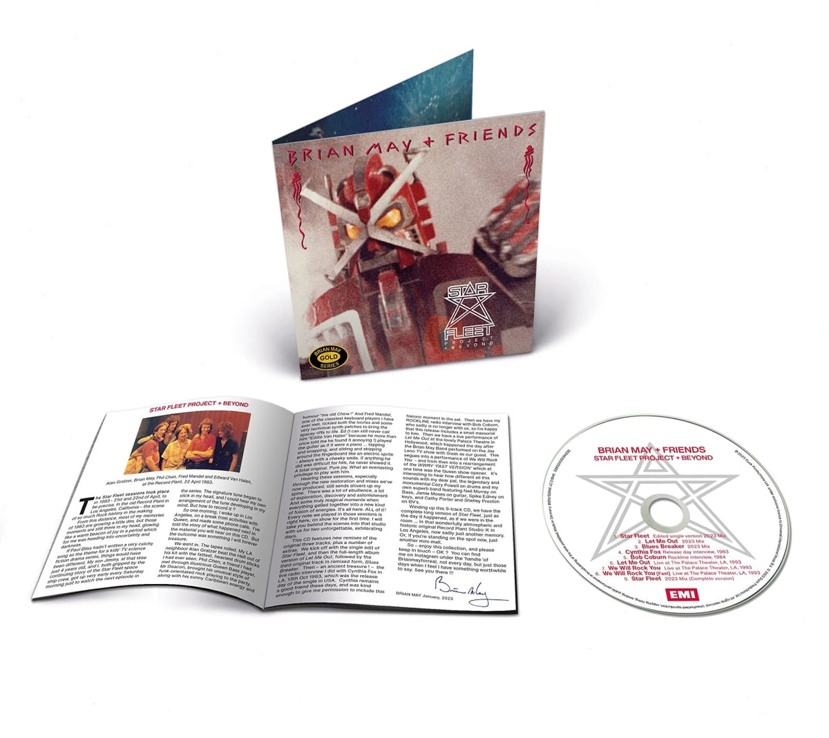 Brian May + Friends - Star Fleet Project + Beyond (40th Anniversary) - (Anniversary Edition) - [CD]
