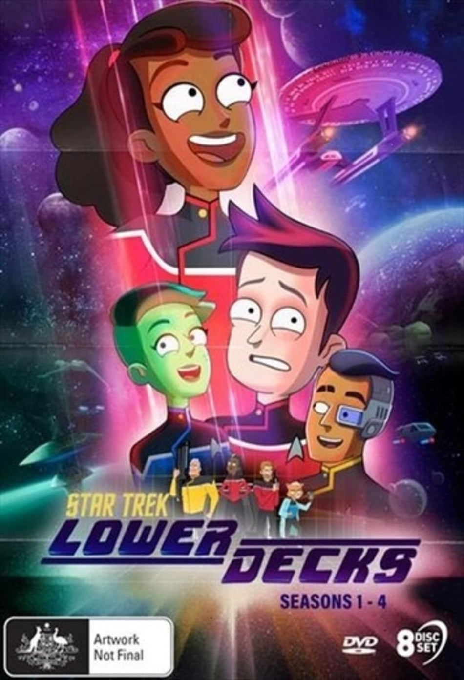Star Trek: Lower Decks: Seasons 1-4 [Import] - [DVD]