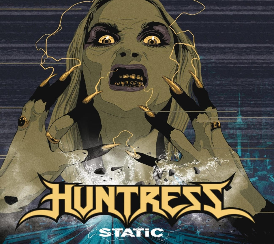 Huntress - Static [Explicit Content] - (Parental Advisory Explicit Lyrics) - [CD]