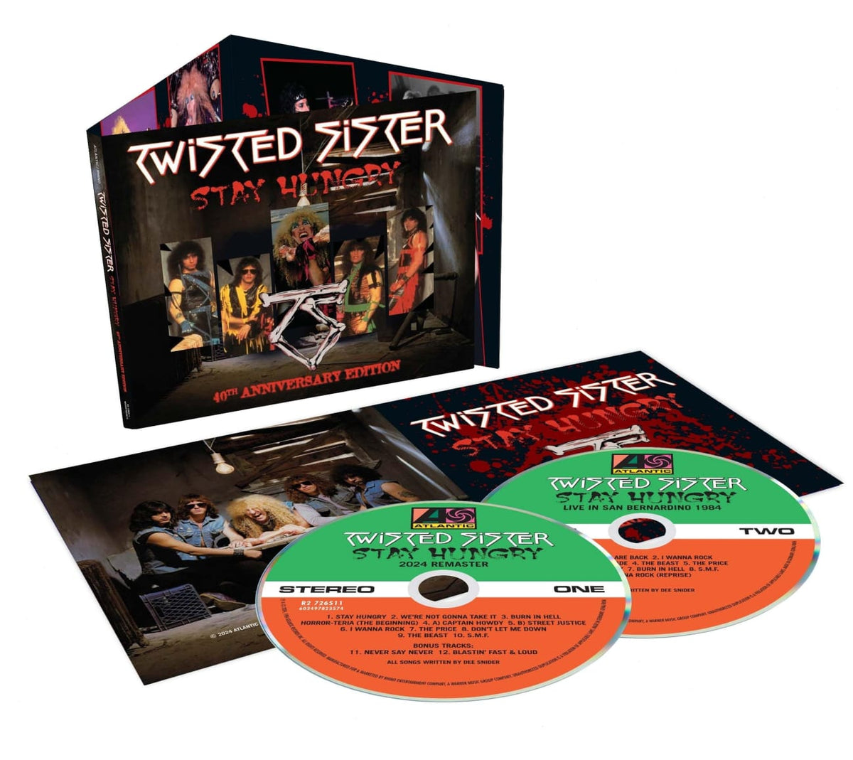 Twisted Sister - Stay Hungry (40th Anniversary Edition) - (Anniversary Edition) - [CD]
