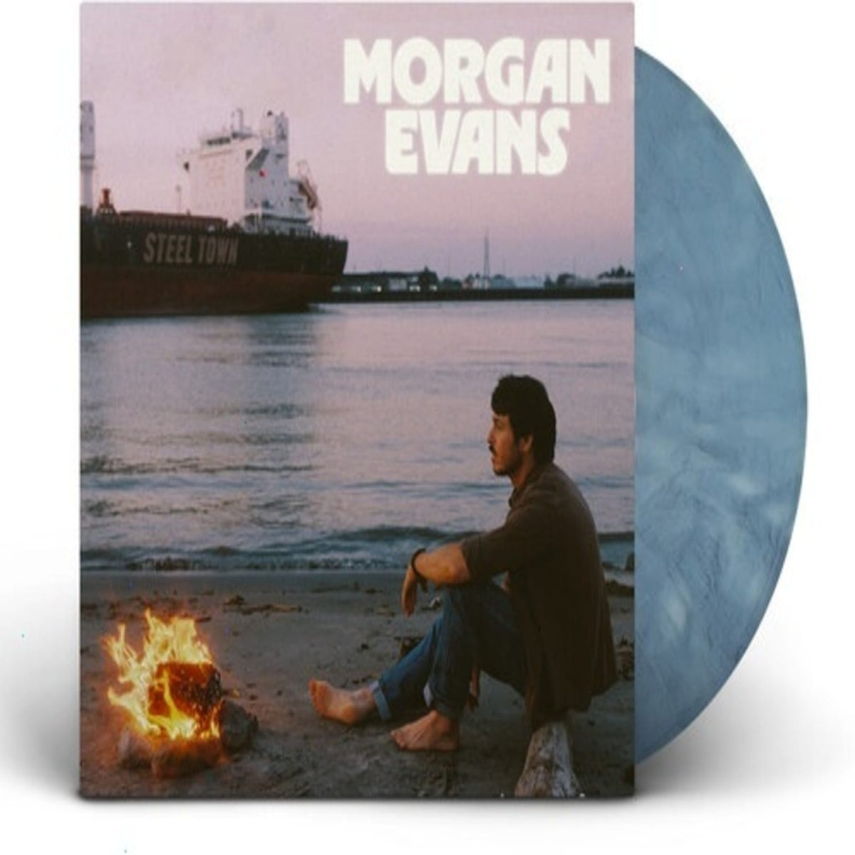 Morgan Evans - Steel Town - (Colored , Blue) - [Vinyl]