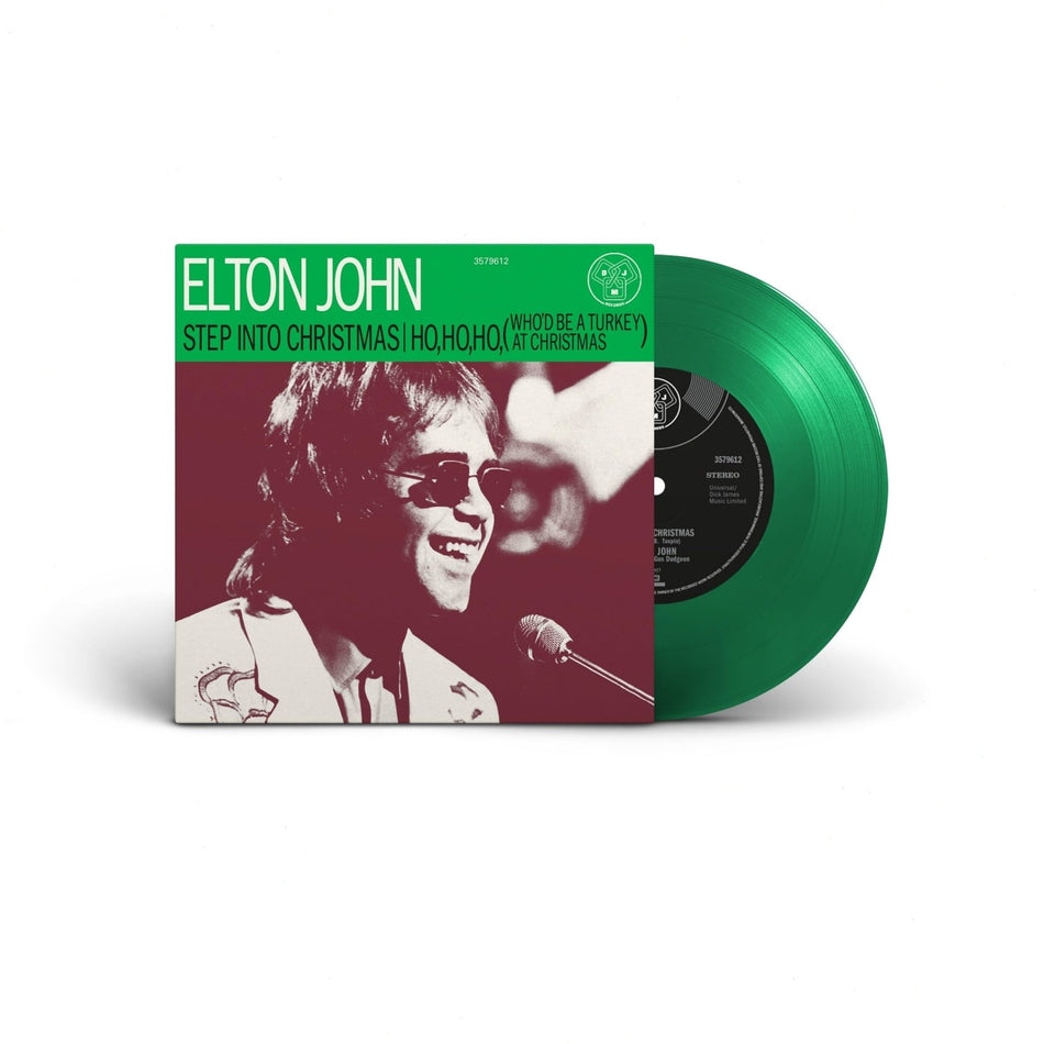 Elton John - Step Into Christmas [Transparent Green 7" Single] - [Vinyl]