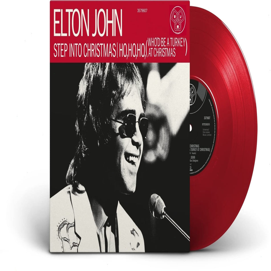 Elton John - Step Into Christmas [10" Single] - (Limited Edition, Colored Vinyl, Red, 10-Inch Vinyl, 180 Gram Vinyl) - [Vinyl]