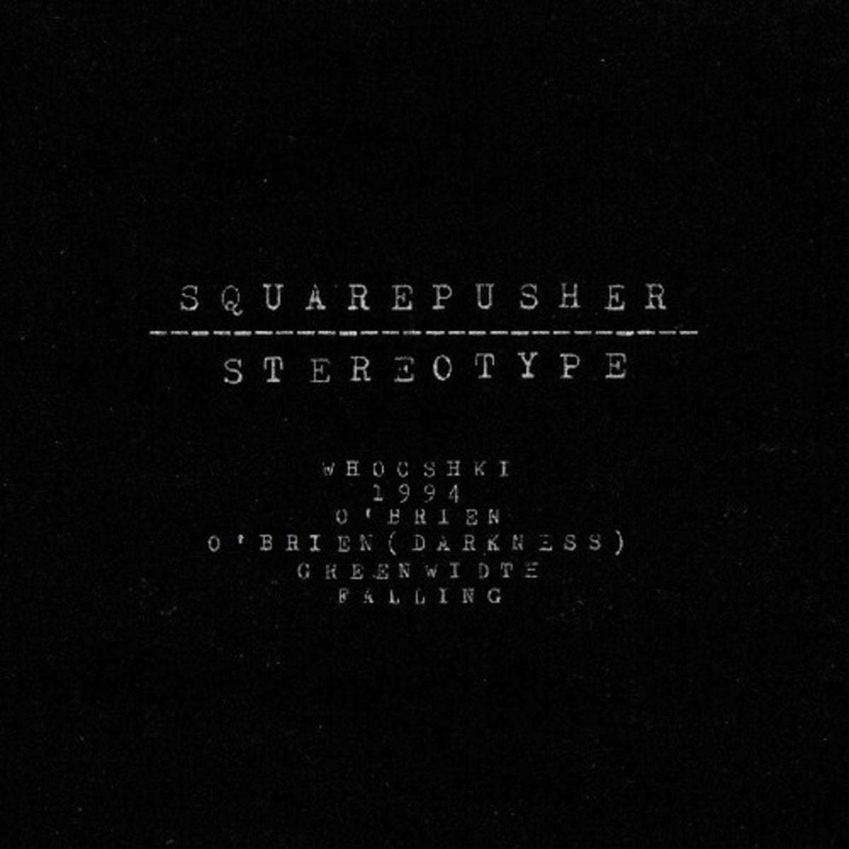 Squarepusher - Stereotype - [Vinyl]