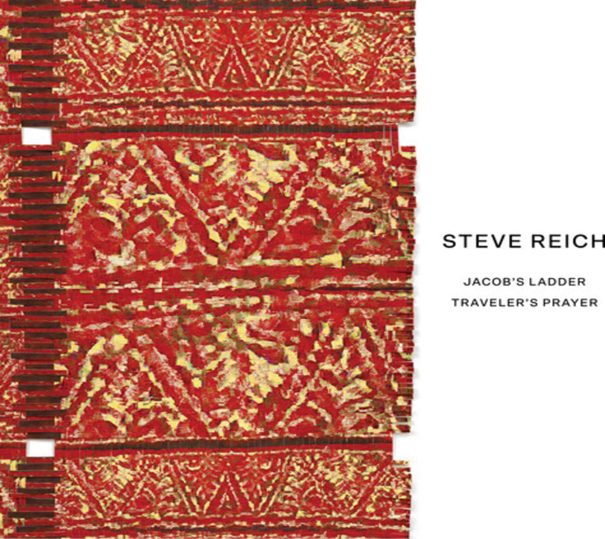 REICH / NEW YORK PHILHARMONIC / ZWEDEN / CURRIE - Steve Reich: Jacob's Ladder / Traveler's Prayer - [CD]