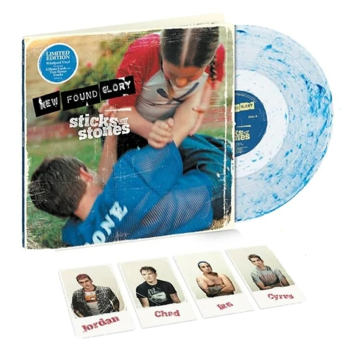 New Found Glory - Sticks And Stones - (Clear Vinyl, Blue) - [Vinyl]