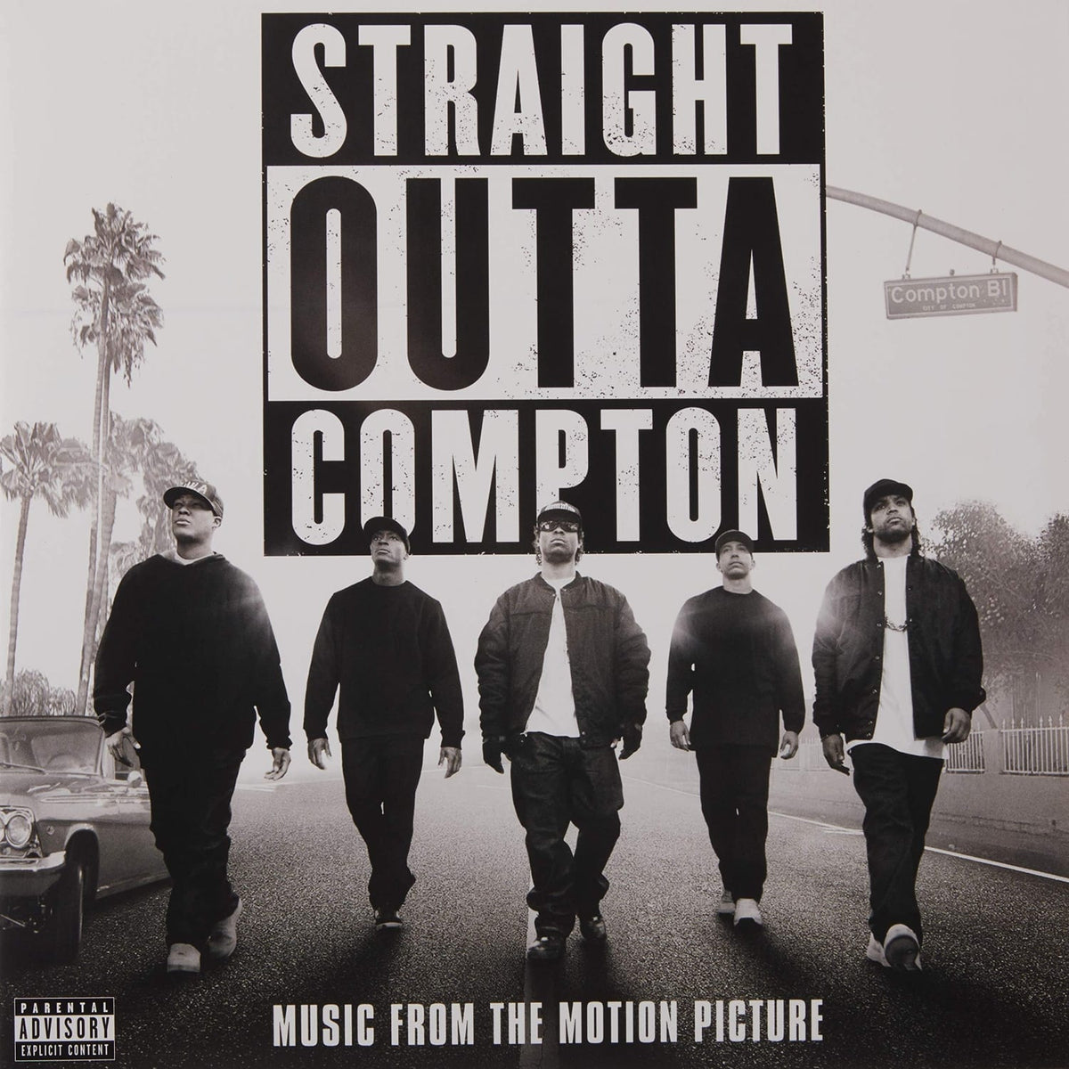STRAIGHT OUTTA COMPTON / O.S.T. - Straight Outta Compton (Original Soundtrack) [Explicit Content] - (Parental Advisory Explicit Lyrics, Gatefold LP Jacket) - [Vinyl]