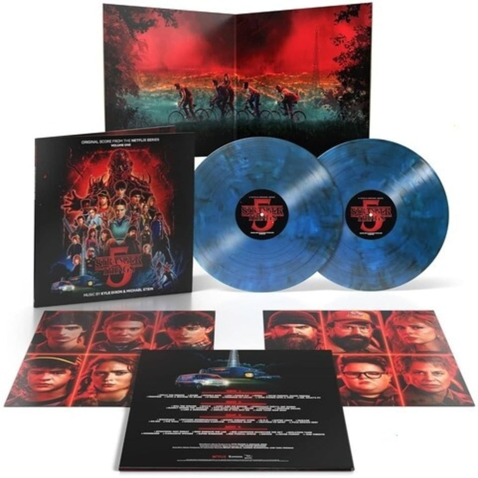 Kyle Dixon - Stranger Things 5: Volume 1 (Original Score) - (Colored , Blue) - [Vinyl]