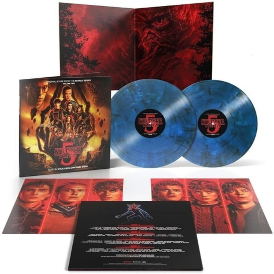 Kyle Dixon - Stranger Things 5: Volume 2 (Original Score) - (Colored , Blue) - [Vinyl]