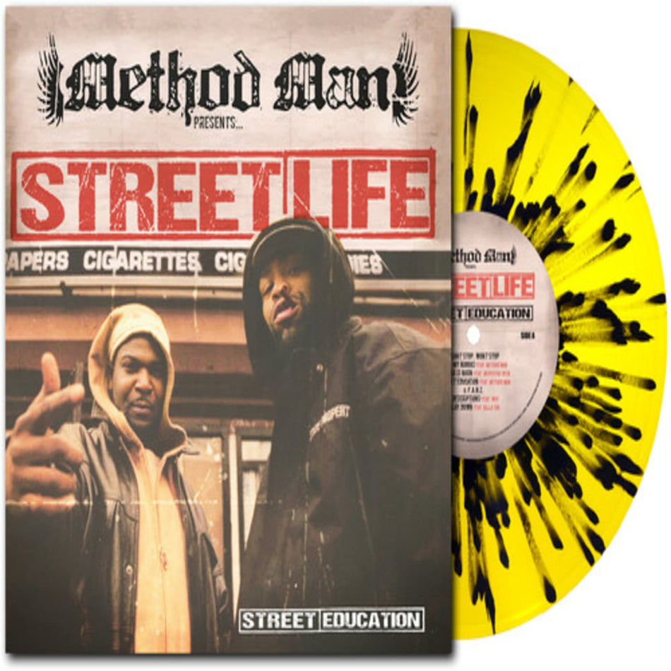 Method Man - Street Education 20th Anniversary Edition - Limited Deluxe Edition Yellow & Black Splatter - [Vinyl]