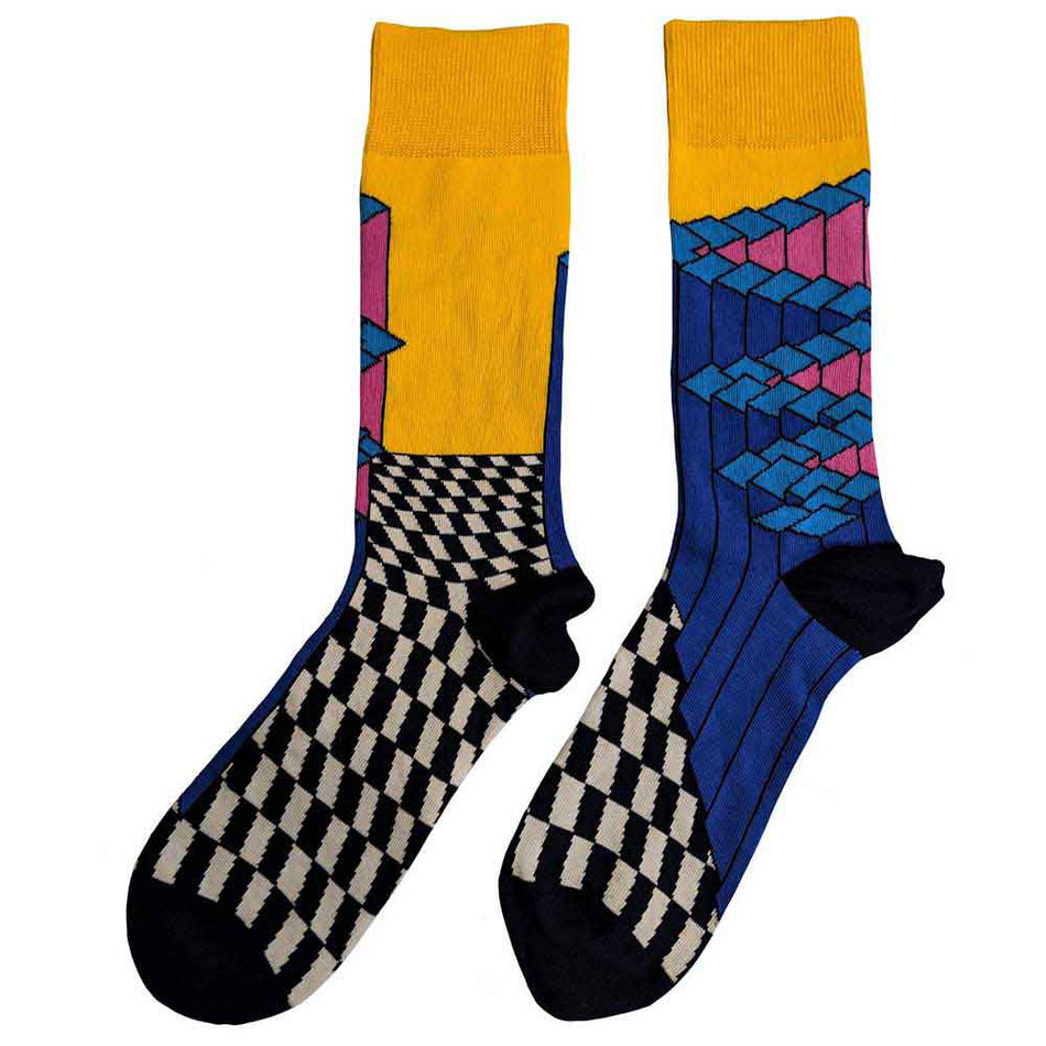 The Strokes Unisex Ankle Socks: Angles (Blue) (UK Size 4 - 7)