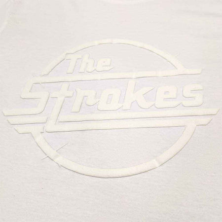 The Strokes Unisex T-Shirt: OG Magna (White) (Hi-Build)