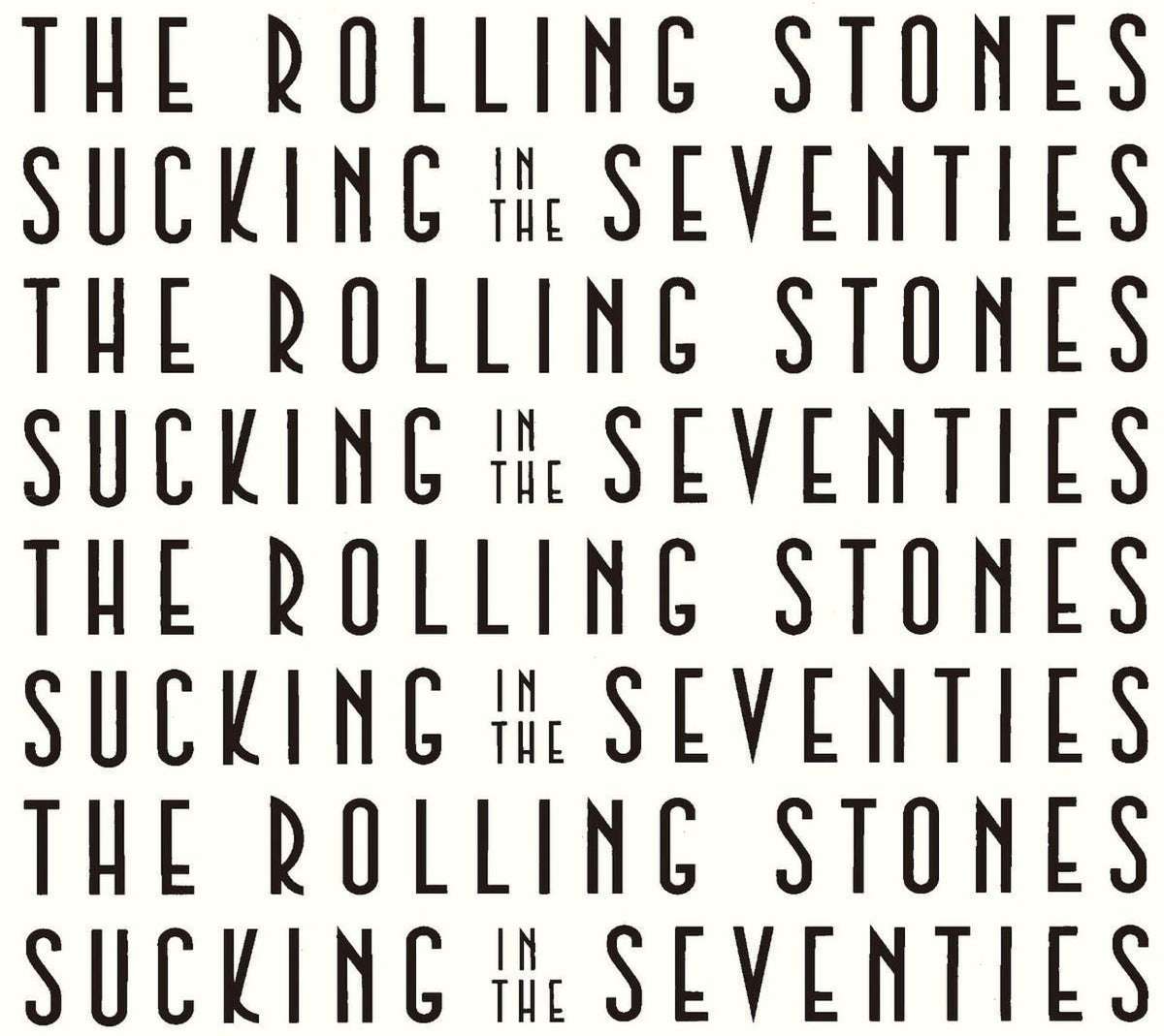 The Rolling Stones - Sucking In The Seventies - [CD]