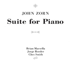 John Zorn - Suite For Piano - [CD]