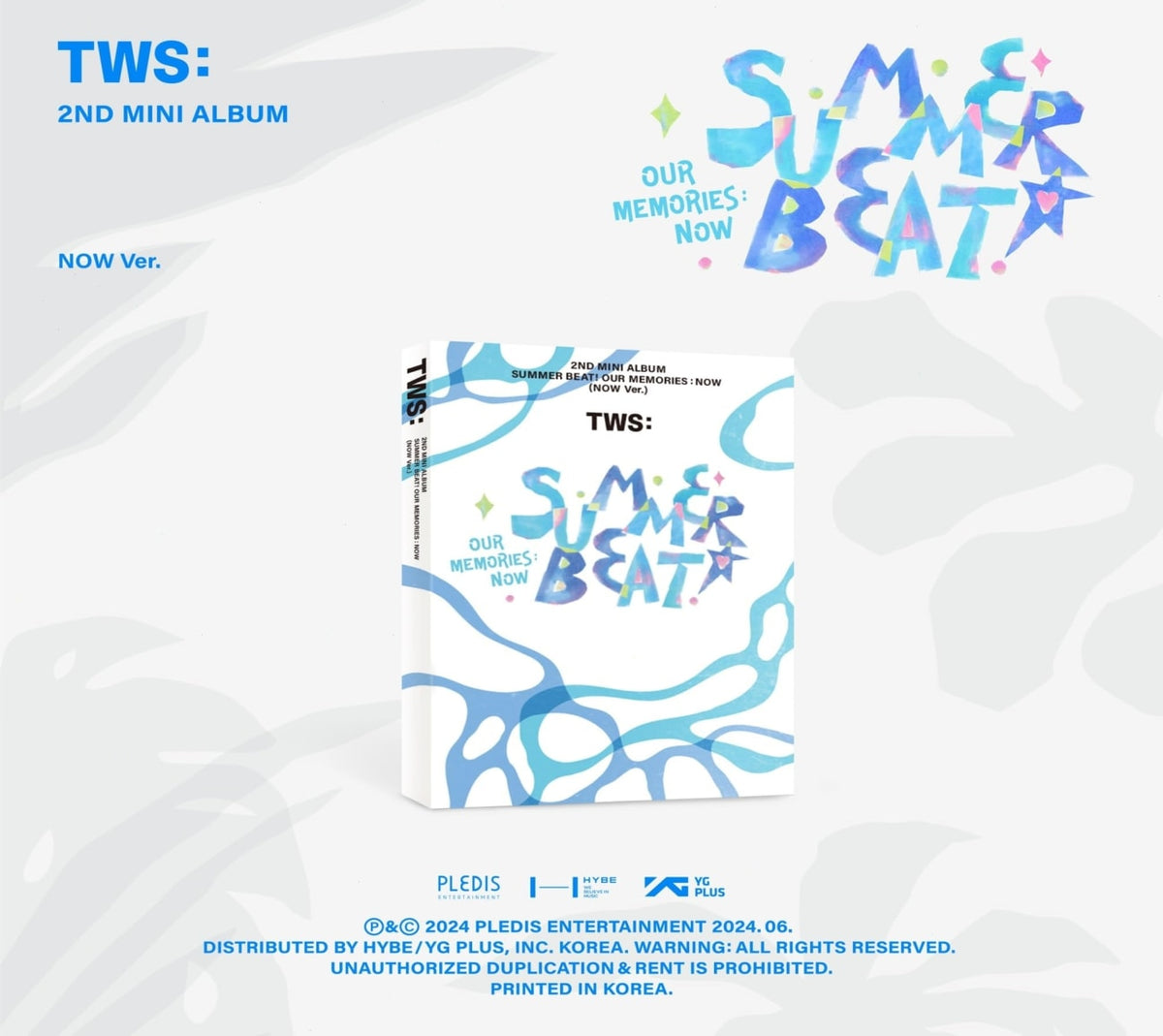 TWS - TWS 2nd Mini Album 'Summer Beat!' (NOW Ver.) - [CD]