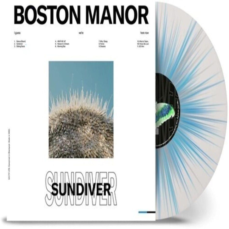 Boston Manor - Sundiver - (Colored , White, Light Blue, Splatter) - [Vinyl]