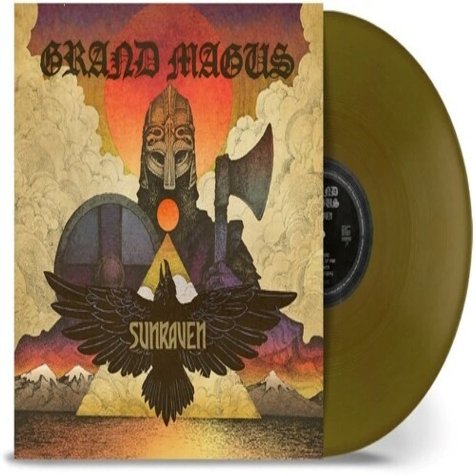 Grand Magus - Sunraven - (Colored , Gold, Gatefold LP Jacket) - [Vinyl]