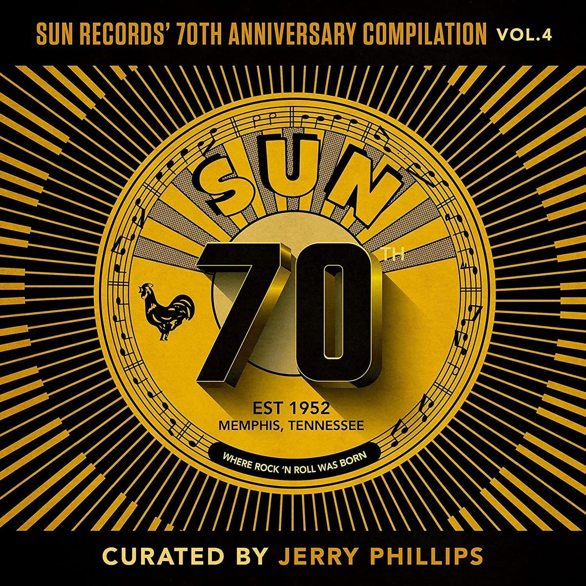 Various Artists - Sun Records' 70th Anniversary Compilation, Vol. 4 [Curated By Jerry Ph illips] - [Vinyl]
