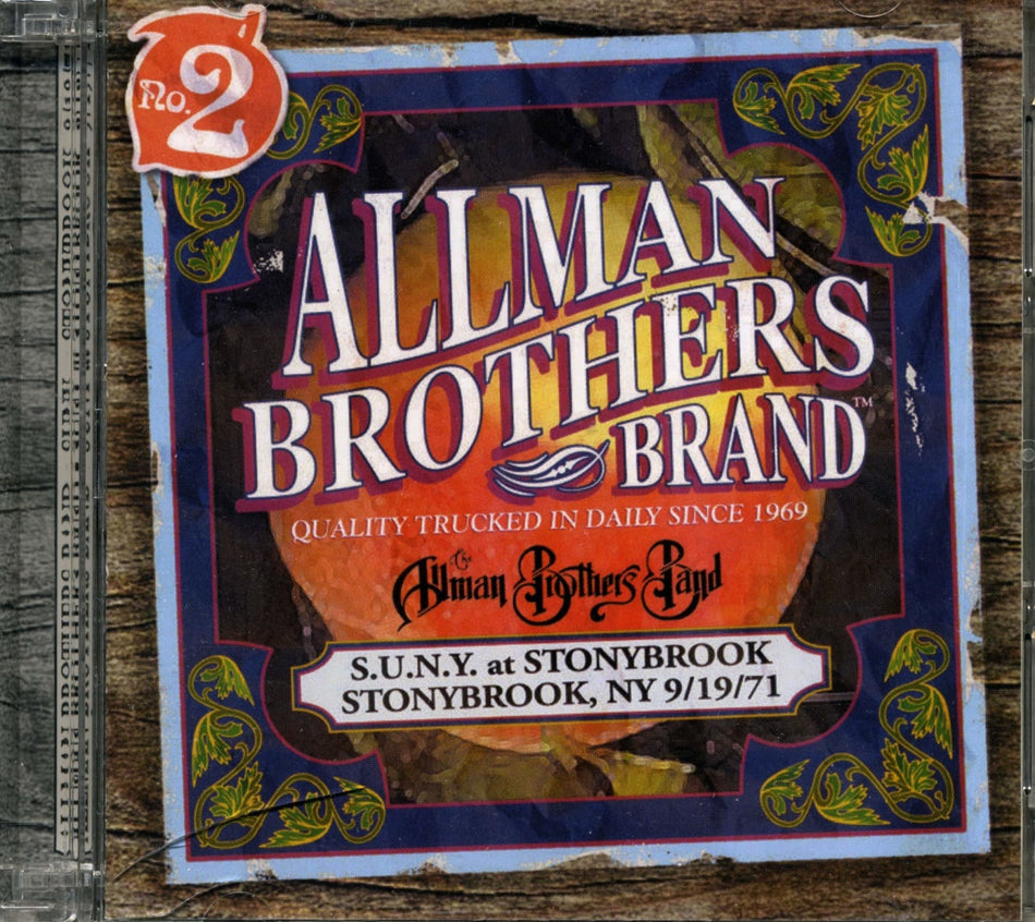 The Allman Brothers Band - Suny at Stonybrook 9/ 19/ 71 (Live) - [CD]