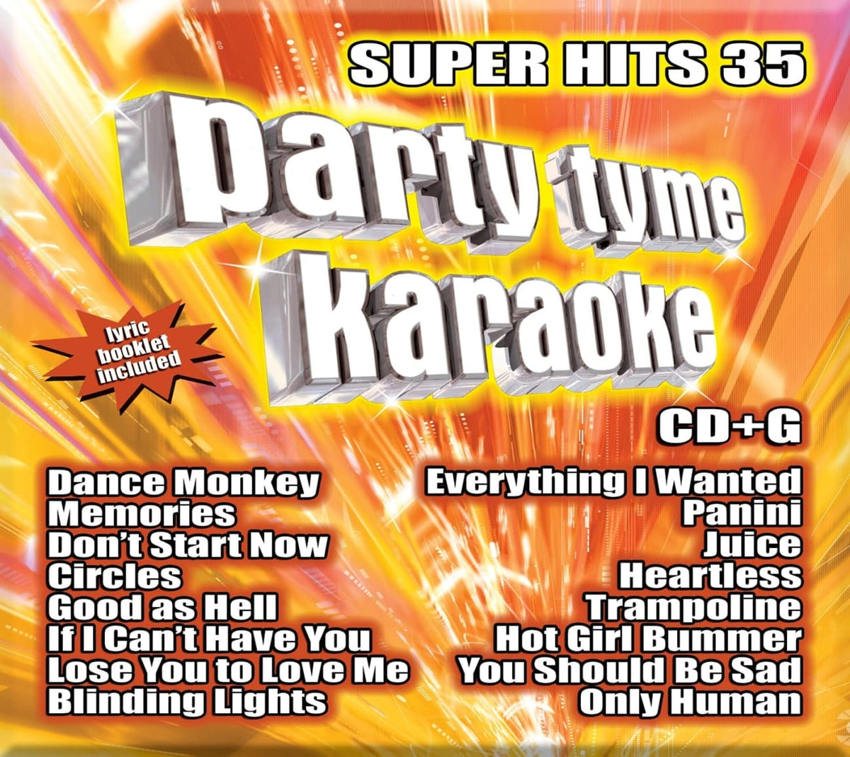 Party Tyme Karaoke - SUPER HITS 35 - [CD]