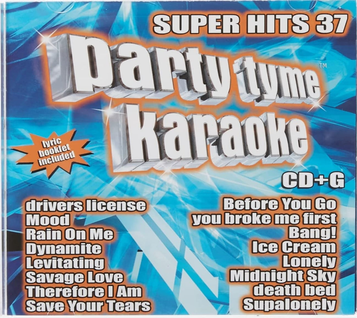 Party Tyme Karaoke - SUPER HITS 37 - [CD]