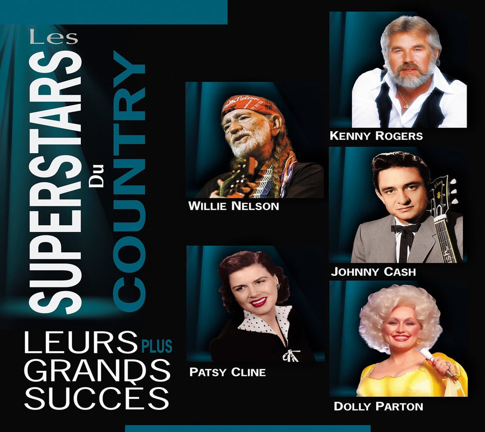 Various Artists - Les Superstars Du Country / Various - [CD]
