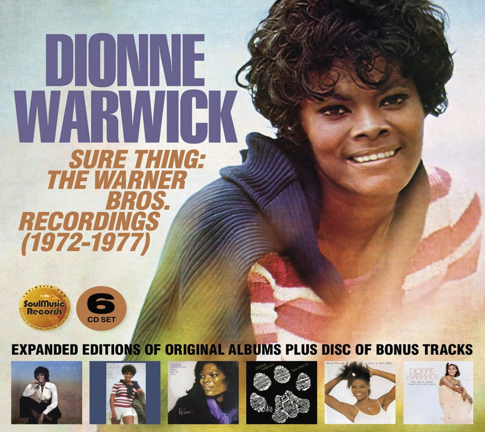 Dionne Warwick - Sure Thing: The Warner Bros Recordings 1972-1977 - [CD]