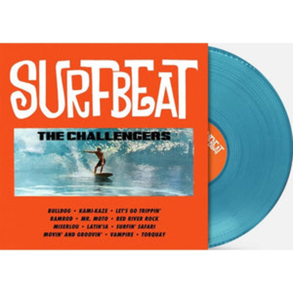 The Challengers - Surfbeat - (Indie Exclusive, Colored Vinyl, Blue) - [Vinyl]
