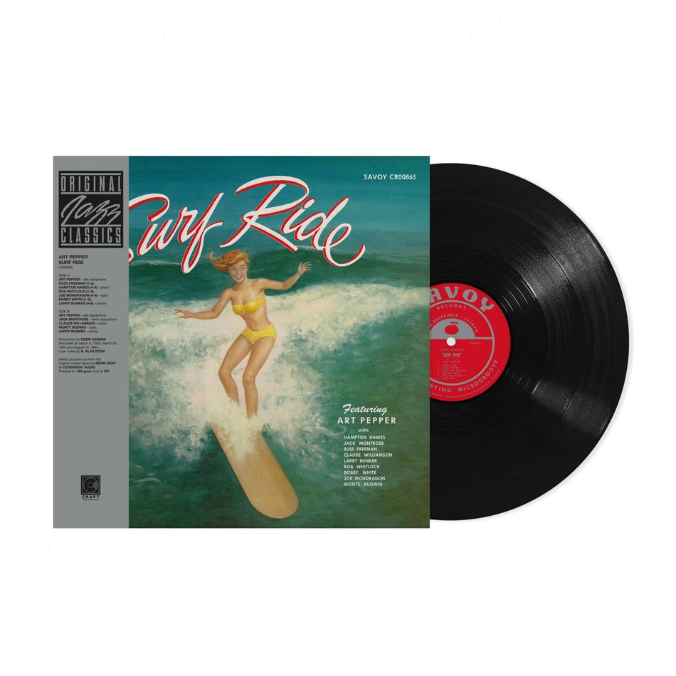 Art Pepper - Surf Ride (Original Jazz Classics Series) - (180 Gram Vinyl) - [Vinyl]