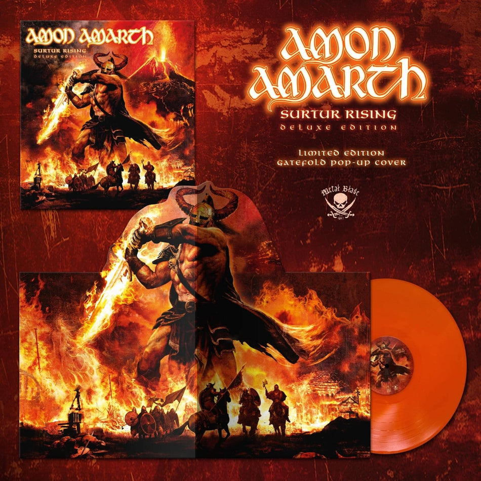 Amon Amarth - SURTUR RISING - (Limited Edition, Colored Vinyl, Orange) - [Vinyl]
