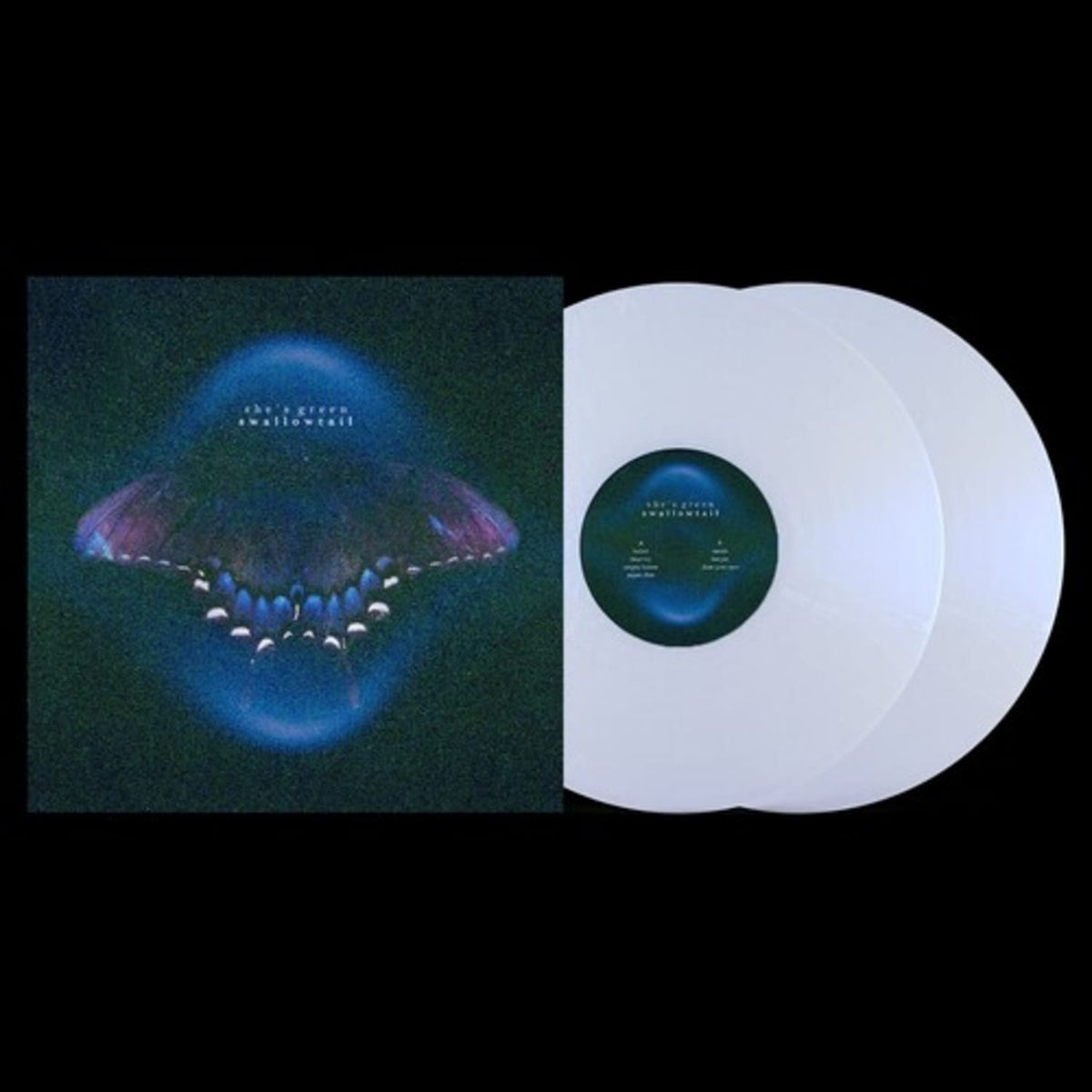 She's Green - swallowtail / chrysalis (IEX) - (Indie Exclusive, White, Colored ) - [Vinyl]