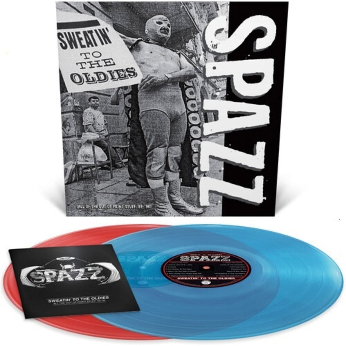 Spazz - Sweatin' To The Oldies - (Limited Edition, Blue, Red, Booklet, Reissue) - [Vinyl]