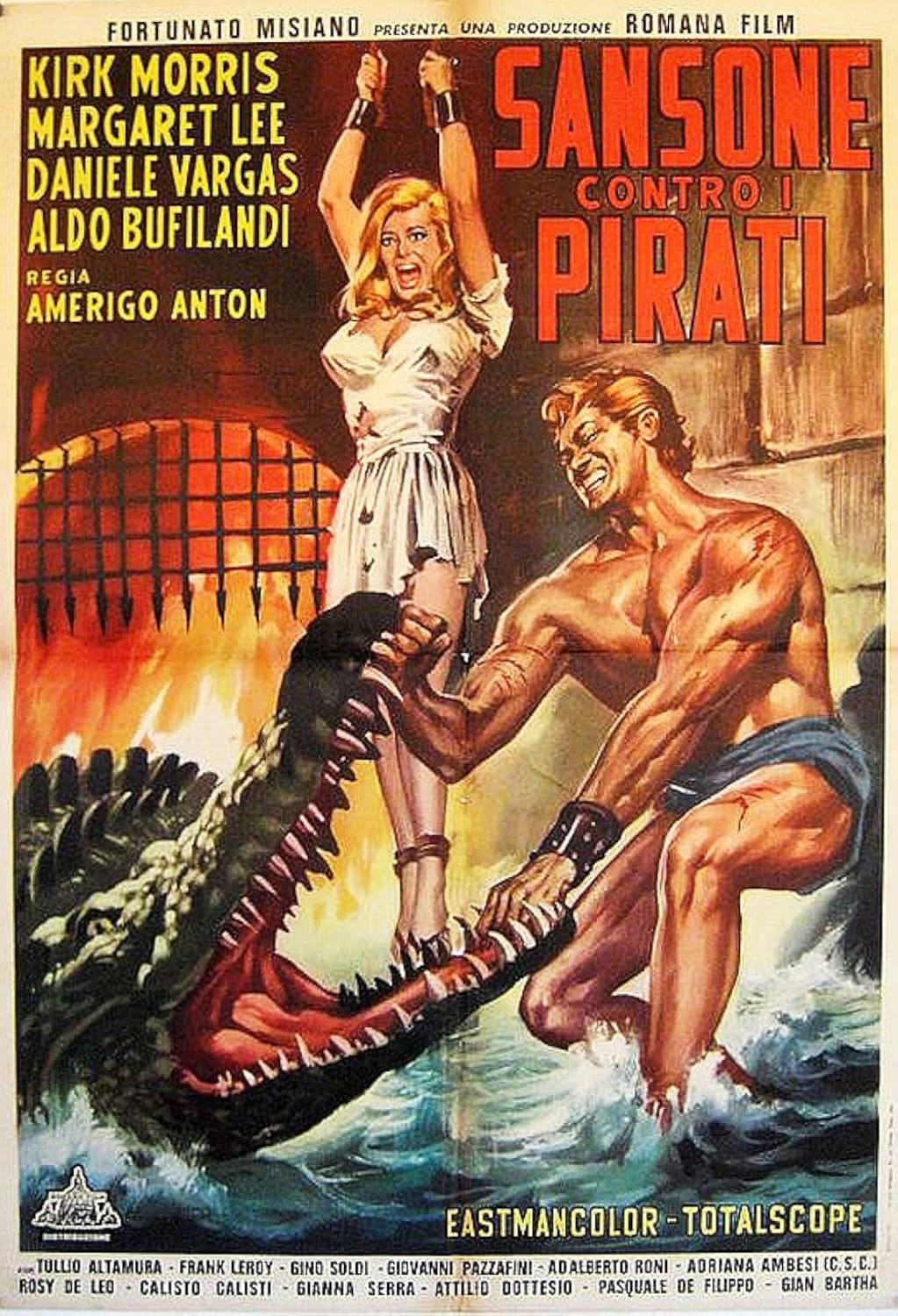 Samson Against the Pirates (aka Samson and the Sea Beasts) - (Mono Sound, Widescreen) - [DVD]