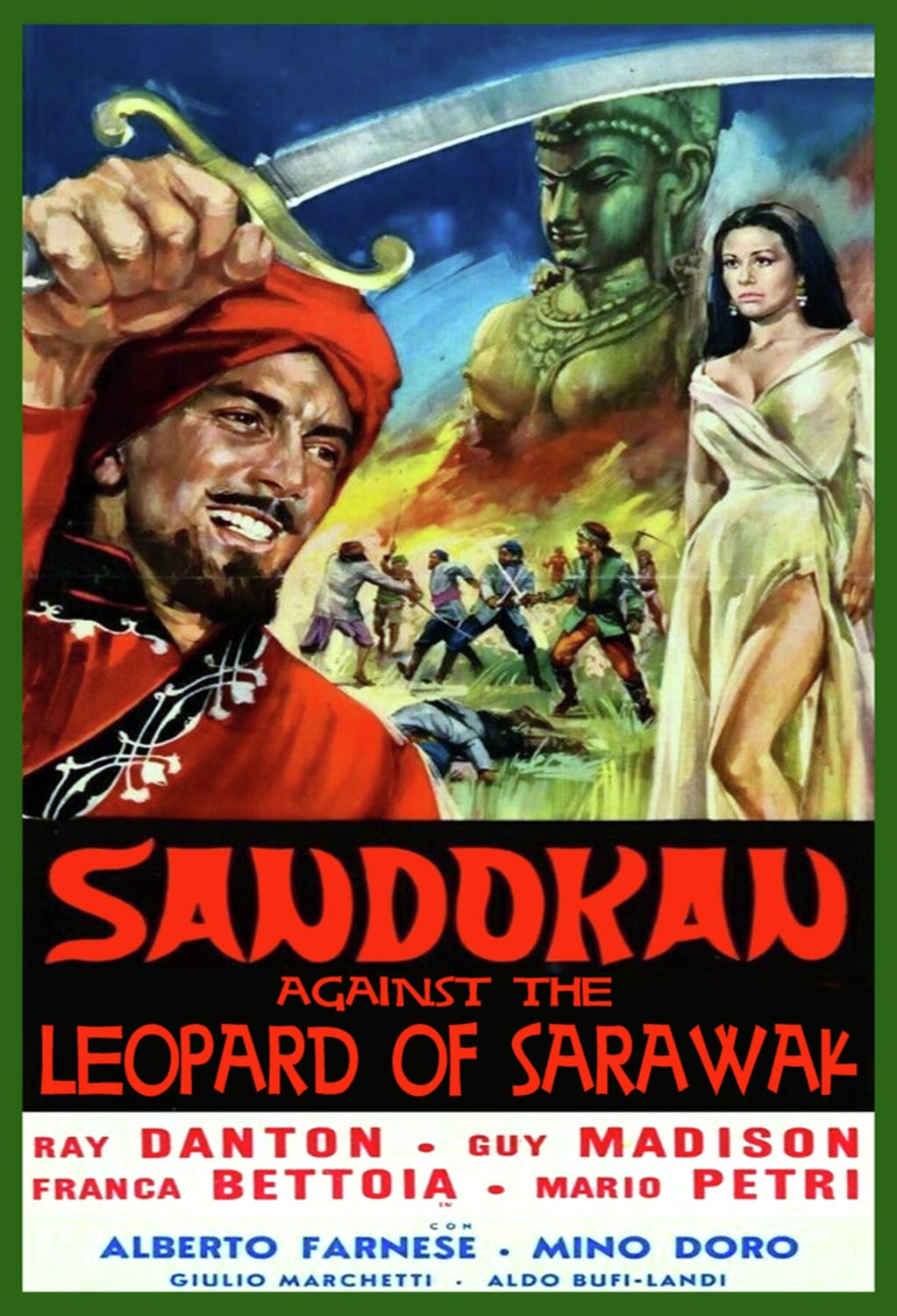 Sandokan Against the Leopard of Sarawak - (Widescreen, Mono Sound) - [DVD]