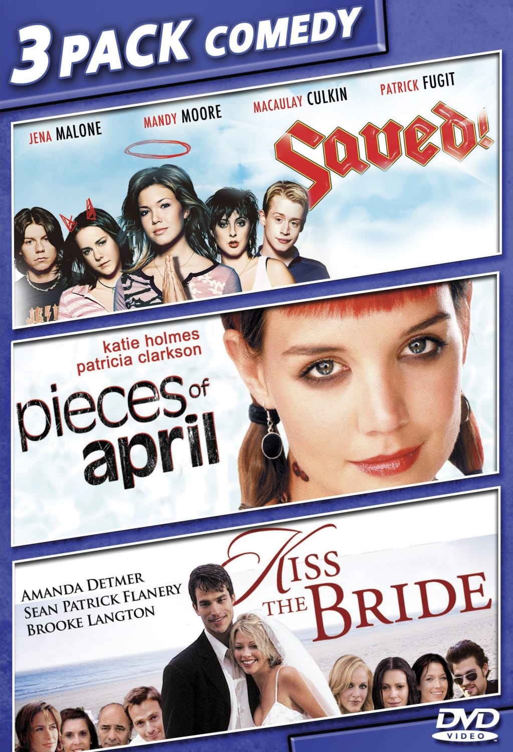Saved!/Pieces of April/Kiss The Bride - [DVD]