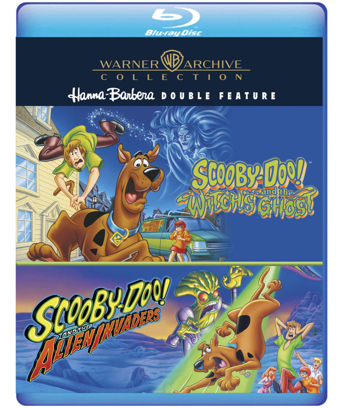 Scooby-Doo! and the Witch's Ghost / Scooby-Doo! and the Alien Invaders - (Digital Theater System, AC-3) - [Blu-ray]