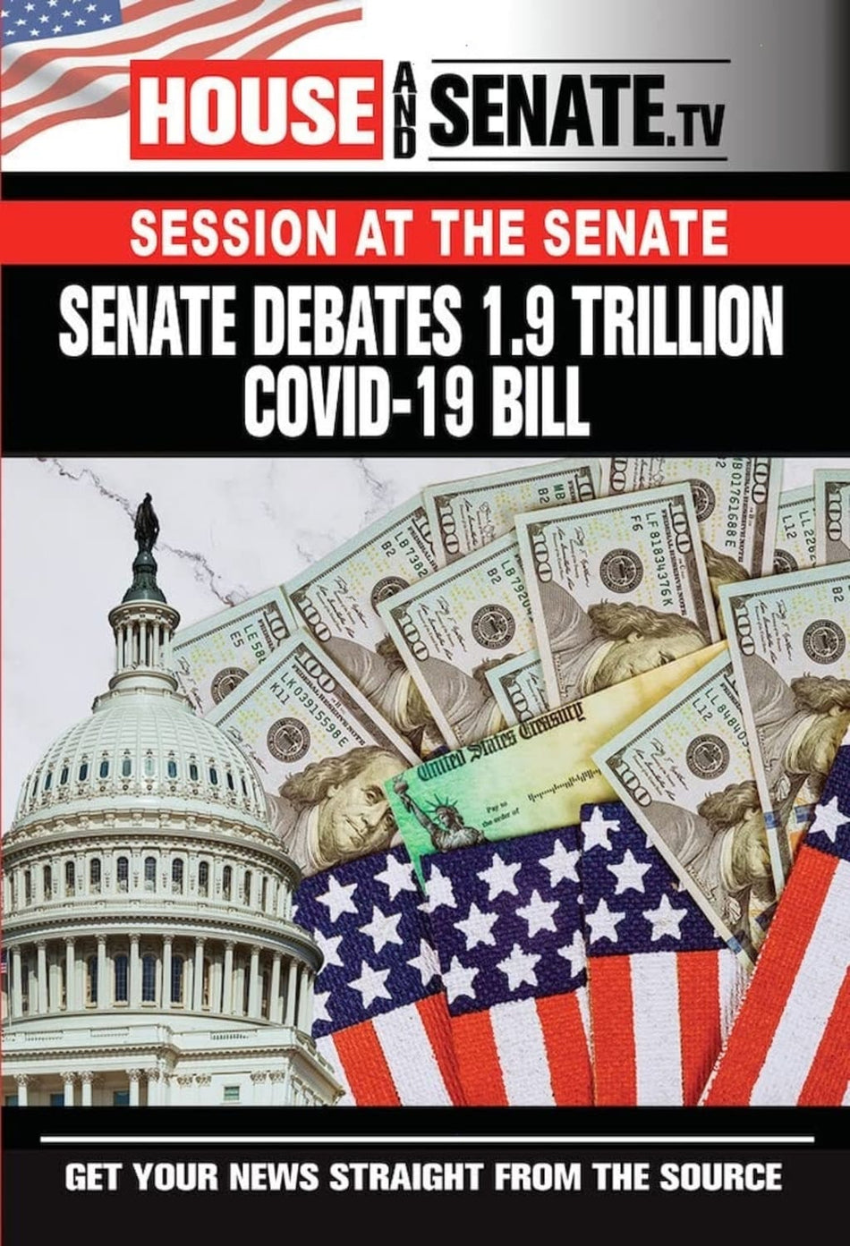 Senate Debates 1.9 Trillion Covid-19 Bill - [DVD]