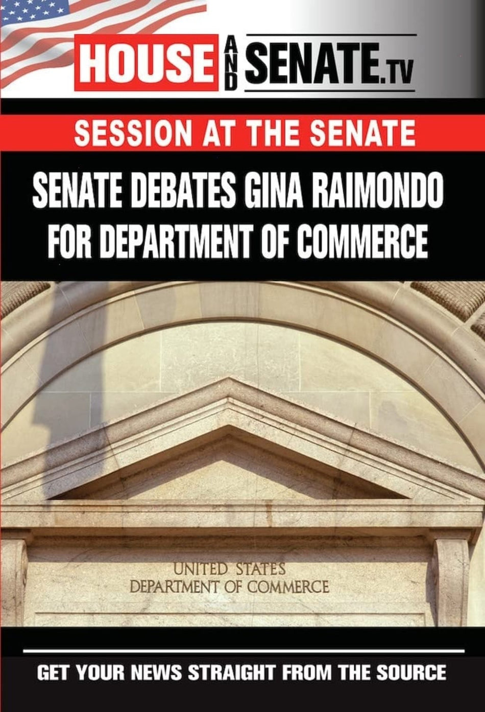 Senate Debates Gina Raimondo For Department Of Commerce - [DVD]