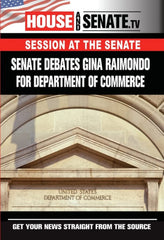 Senate Debates Gina Raimondo For Department Of Commerce - [DVD]