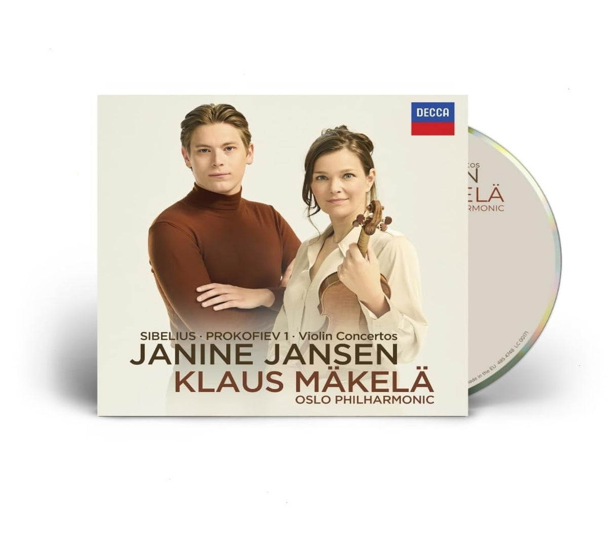 SIBELIUS / PROKOFIEV / JANINE JANSEN / MAKELA - Sibelius / Prokofiev: Violin Concertos - [CD]