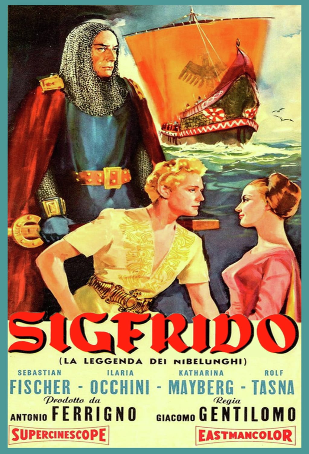 Sigfrido (aka The Dragon's Blood) - (Widescreen, Mono Sound) - [DVD]