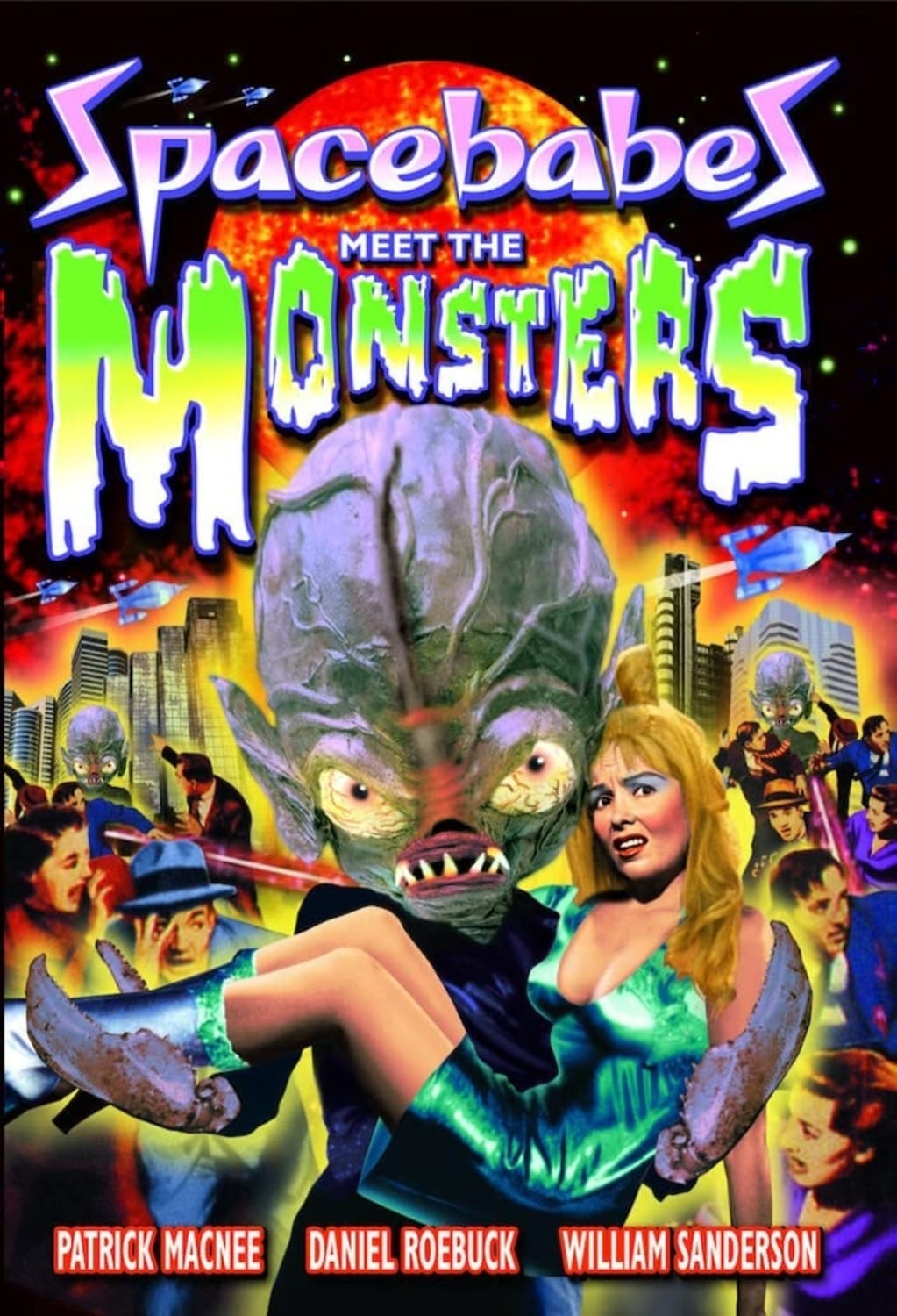 Space Babes Meet the Monsters - (Colorized) - [DVD]