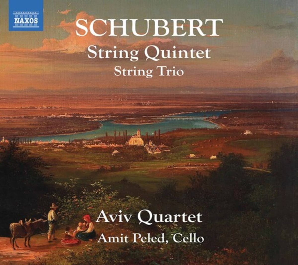 Aviv Quartet Peled - String Quintet 956 - [CD]