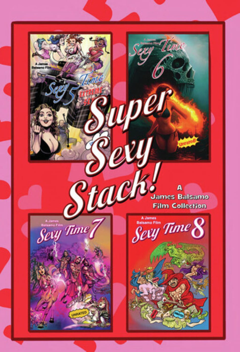 Super Sexy Stack! Sexy Time 5-8 - [DVD]