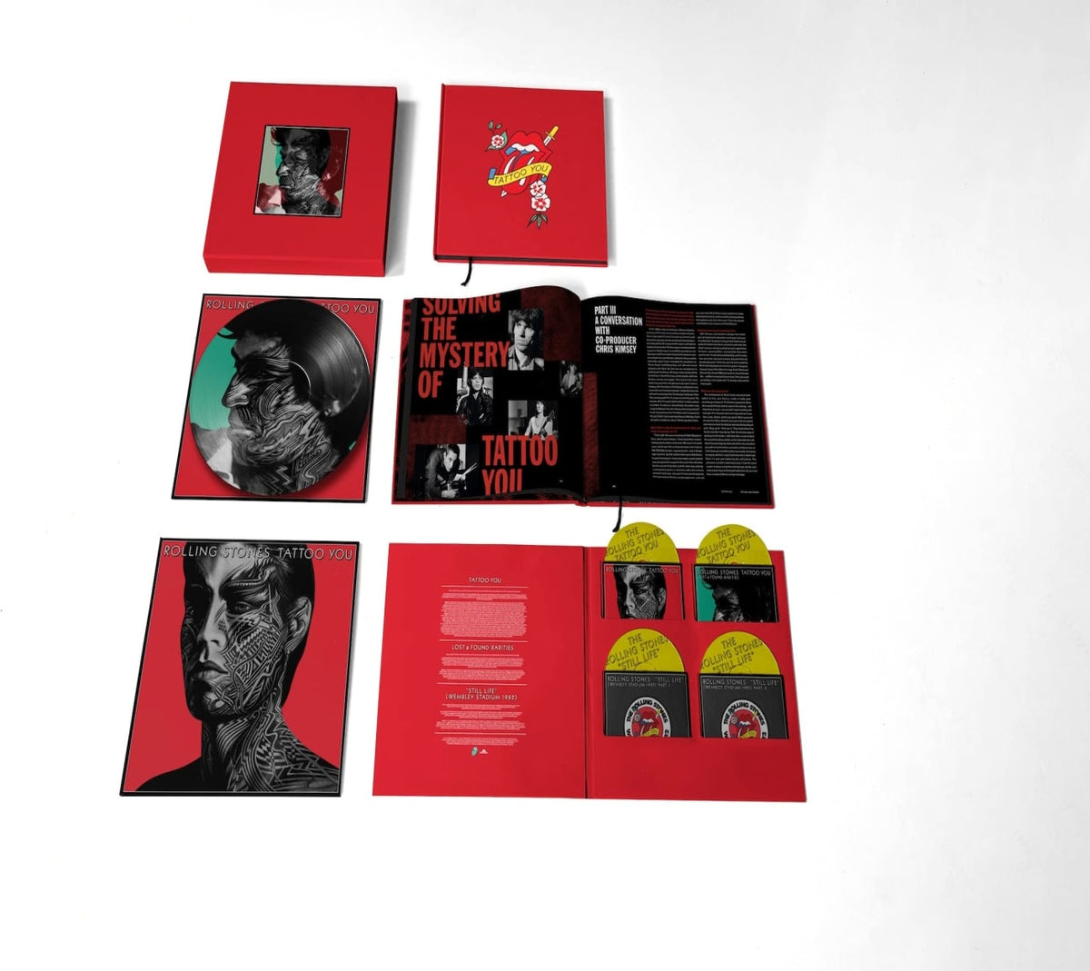 The Rolling Stones - Tattoo You - (Oversize Item Split, Boxed Set, With LP, Picture Disc Vinyl, With Book) - [CD]