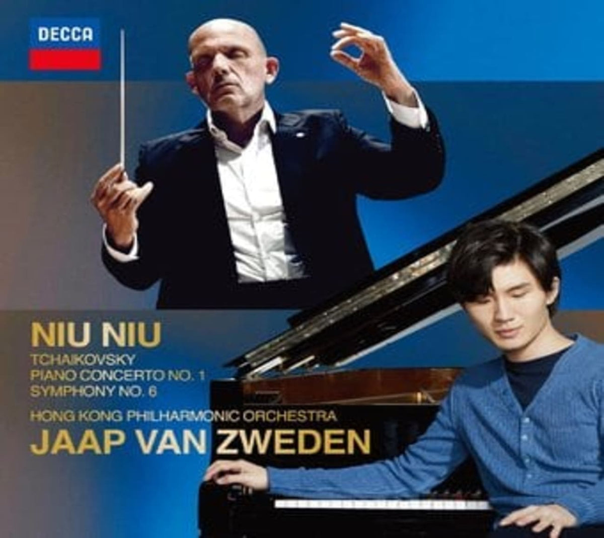 TCHAIKOVSKY / NIU NIU / ZWEDEN / HONG KONG PHILHAR - Piano Concerto No. 1 & Symphony No. 6 - [CD]