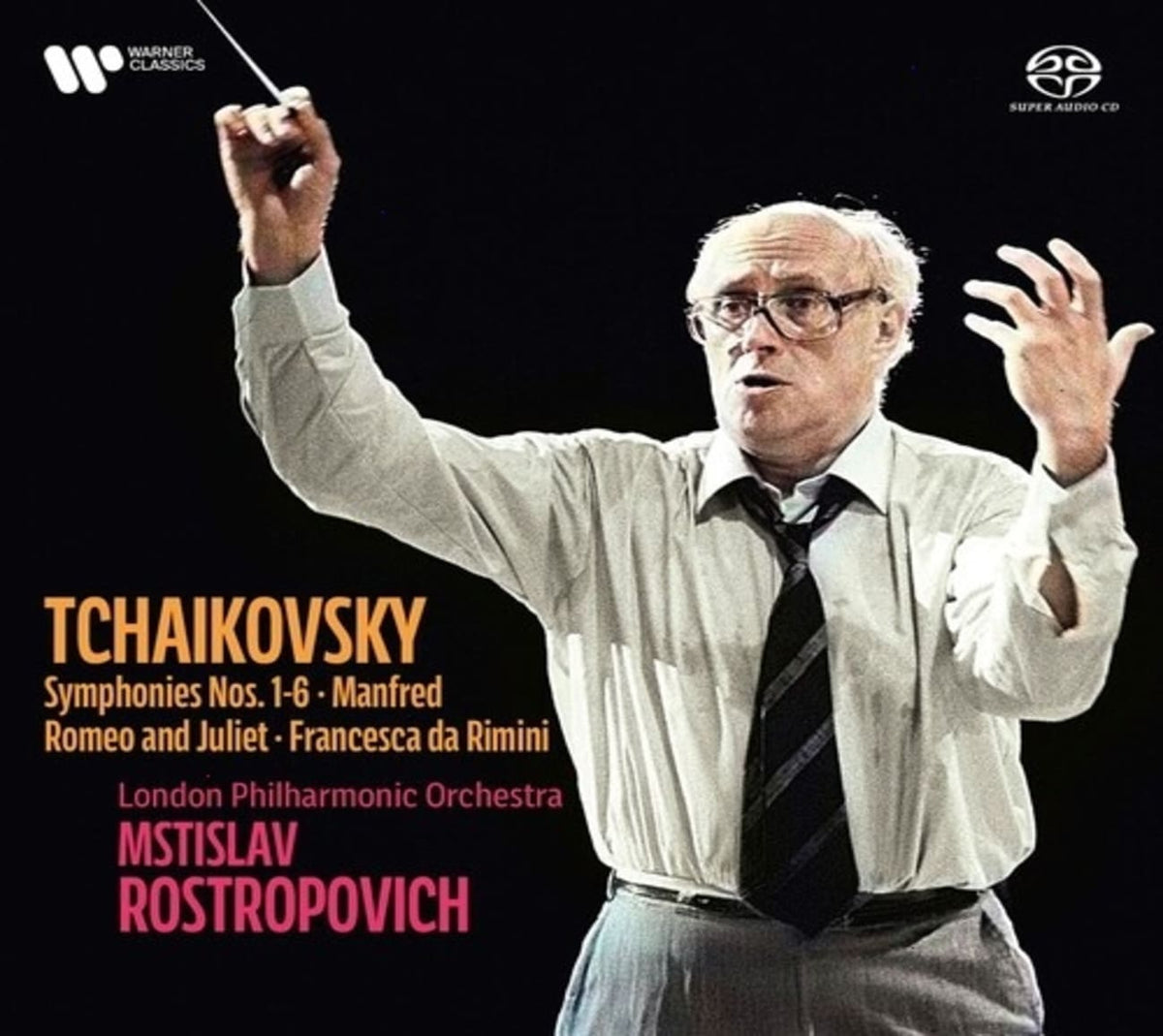 Mstislav Rostropovich - Tchaikovsky: Symphonies 1-6, Manfred - (Mstislav Rostropovich) - [CD]