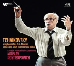 Mstislav Rostropovich - Tchaikovsky: Symphonies 1-6, Manfred - (Mstislav Rostropovich) - [CD]