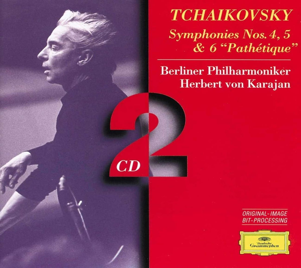 Tchaikovsky* - * : SYMPHONIES NOS. 4 5 & 6 "PATHETIQUE" - [CD]